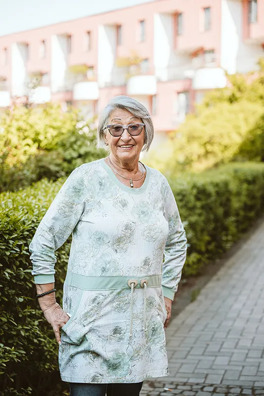 Bewohnerin der High-Decks