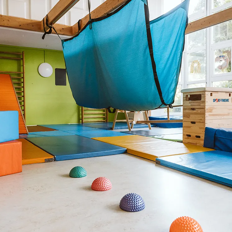 Sportraum der Kita Highdechsen